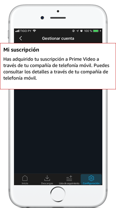 Por que no puedo ver contenido si active mi Prime Video Tigo PY