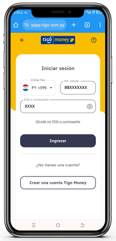 Billetera movil online tigo